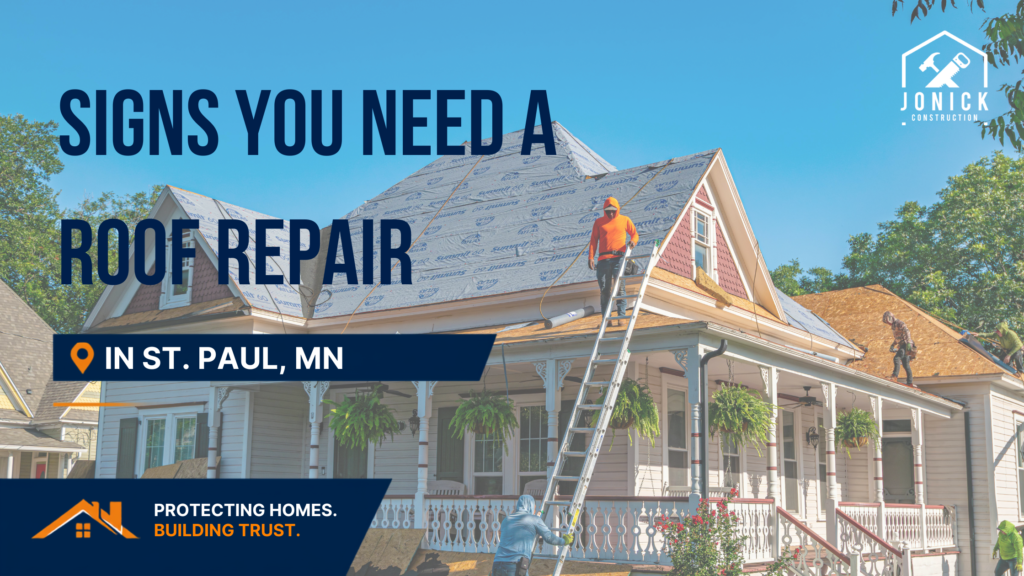 Roof Repair in St. Paul, MN